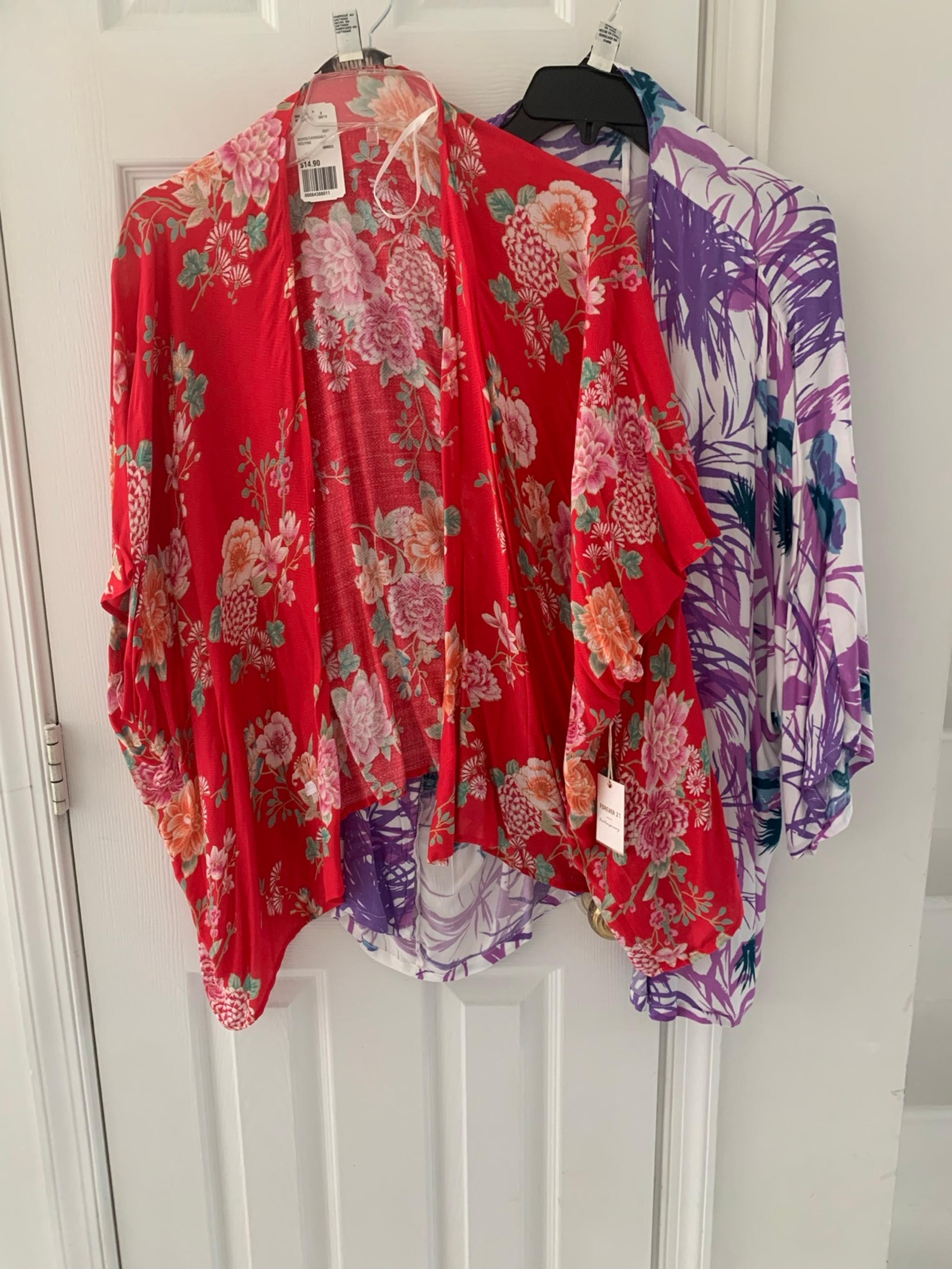 Vintage Forever 21 Beach Bathing Suit Cover Ups - Size Small