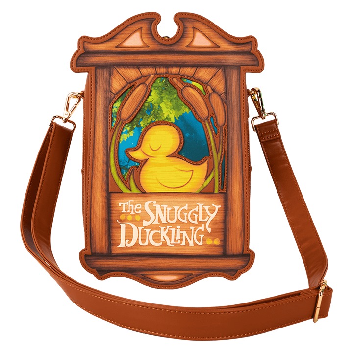 NEW! Tangled Rapunzel The Snuggly Duckling Crossbody Bag