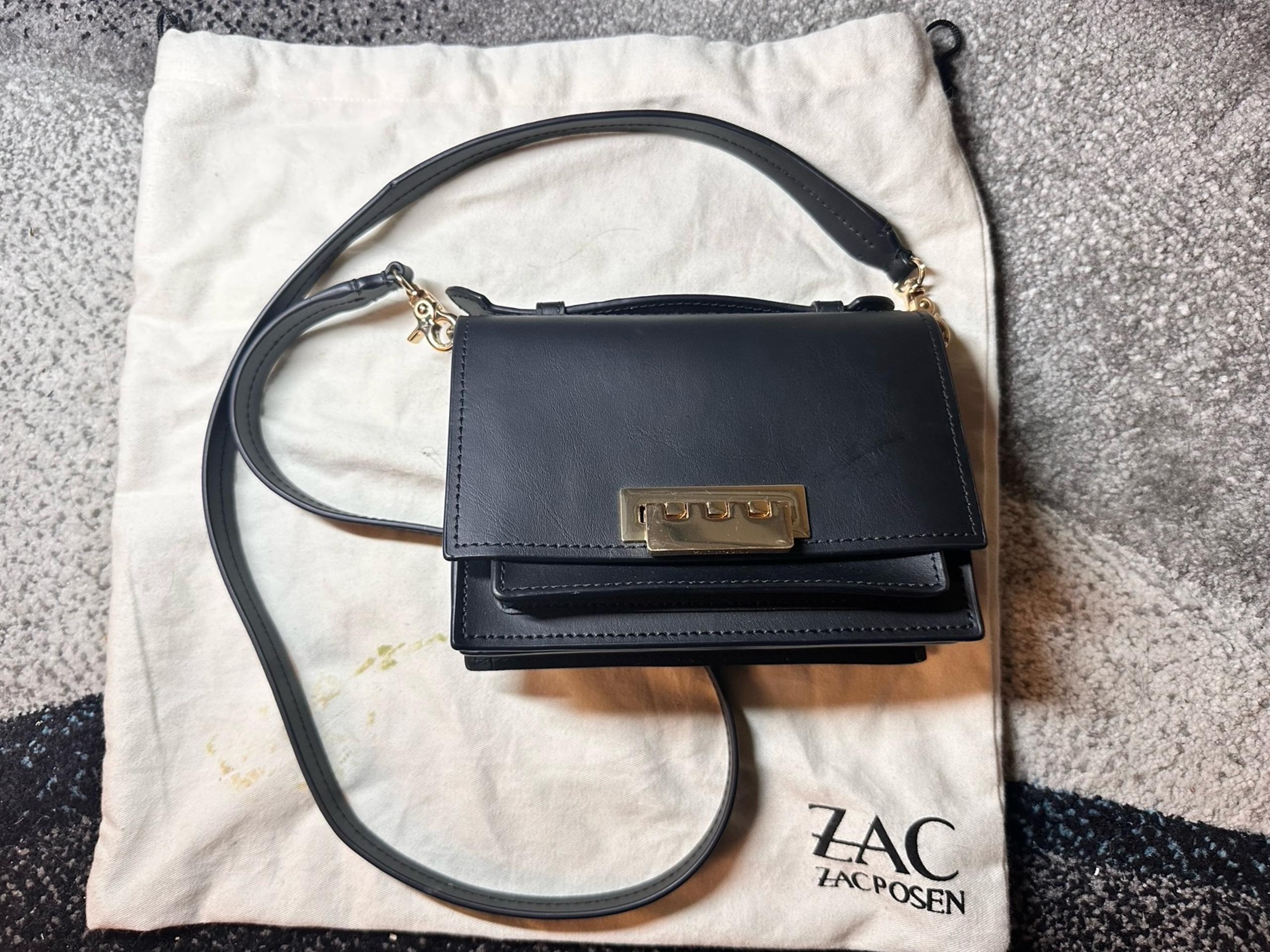 ZAC Earthette Mini Accordion Leather Crossbody - Zac Posen