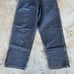 Vintage Y2K Fubu Dark Wash Baggy Cargo Denim Jeans 38x34 Skater Hip Hop Tupac