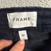 Frame Jogger tapered faded Lyocell-blend twill pants in navy blue size 36 EUC