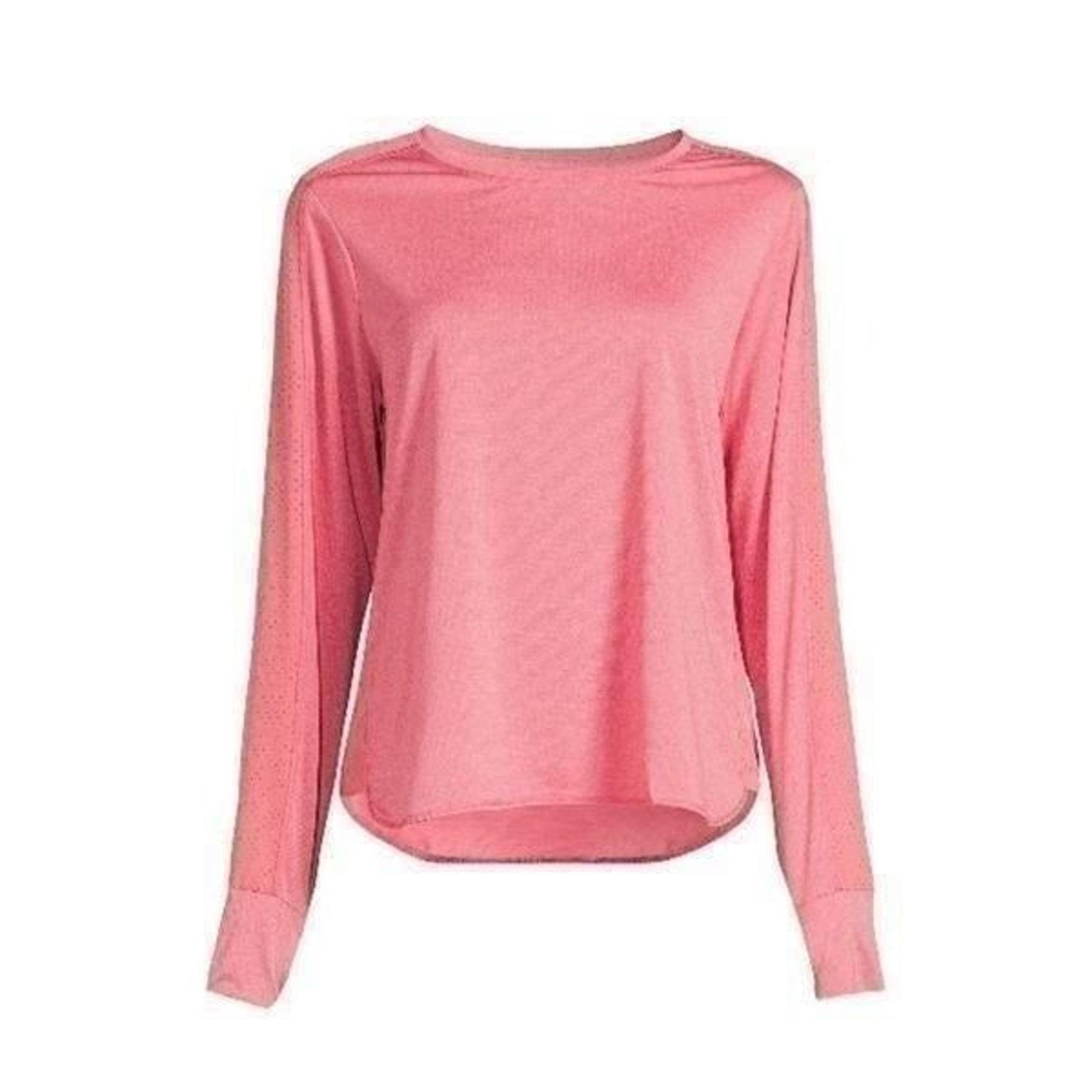Womens Active Performance Long Sleeve T-Shirt With Thumb Hole Cuffs Size XS