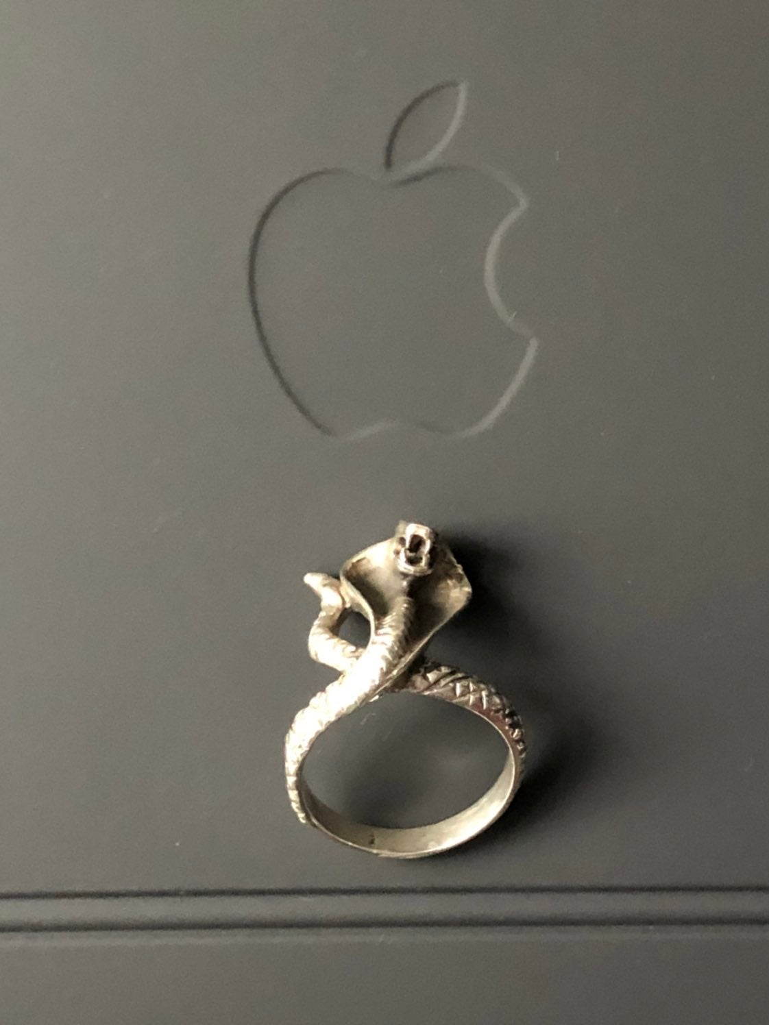 Silver 925 Cobra Snake Ring