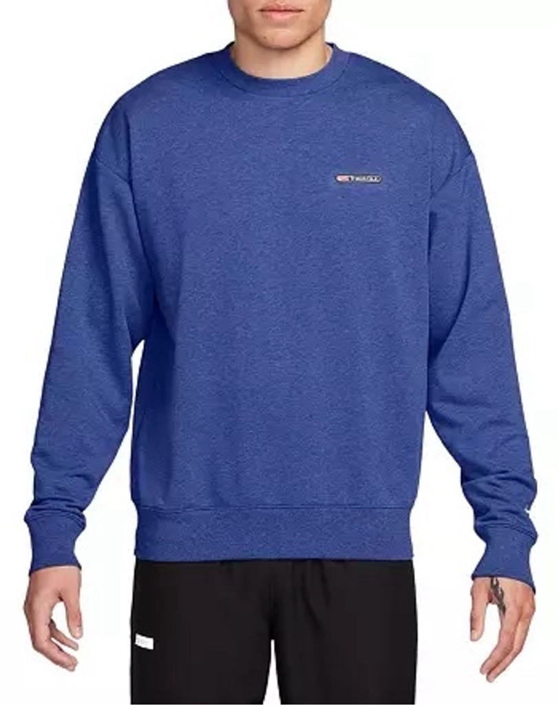 Men's track club dri fit Nike Sweatshirt, Size S, Blue