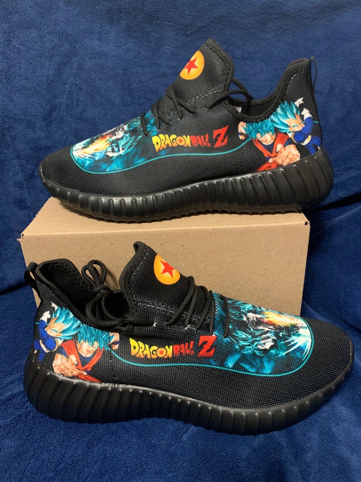 Custom anime shoes dragon ball Z goku artwork shoes size 7M