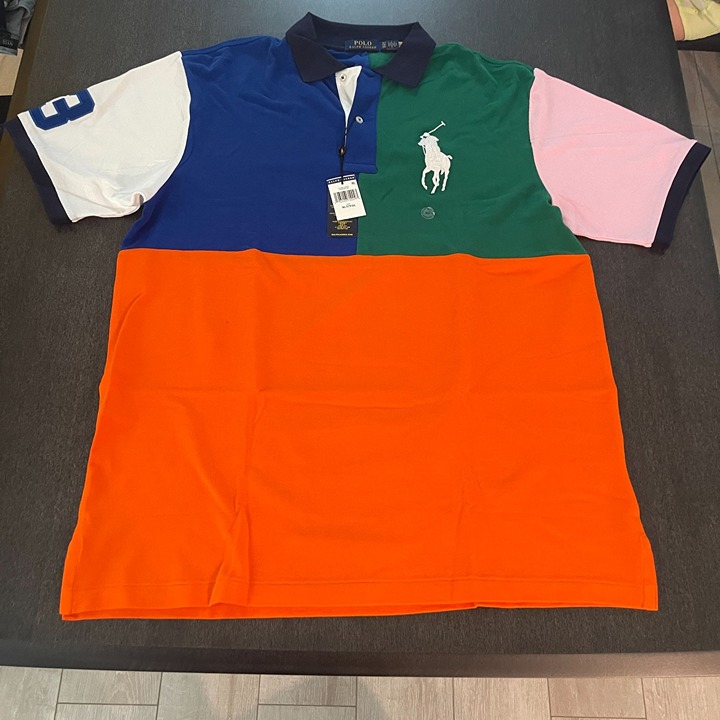 Polo Ralph Lauren Big & Tall Men's Big Pony Mesh SS Polo Shirt, Size XLT NWT