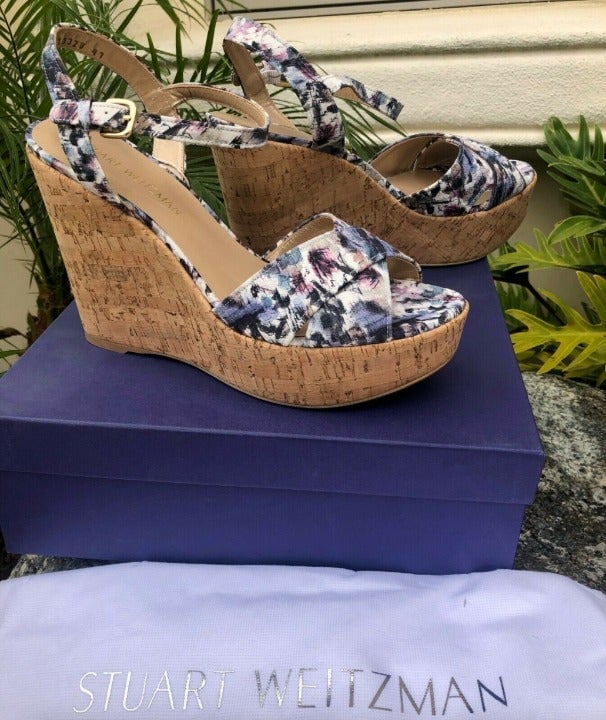 STUART WEITZMAN SUNDRY Wedges Size 41 or 10.5 BB
