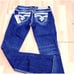 NWT ROCK REVIVAL BOOT CUT JEANS SIZE 25