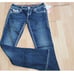NWT ROCK REVIVAL BOOT CUT JEANS SIZE 25