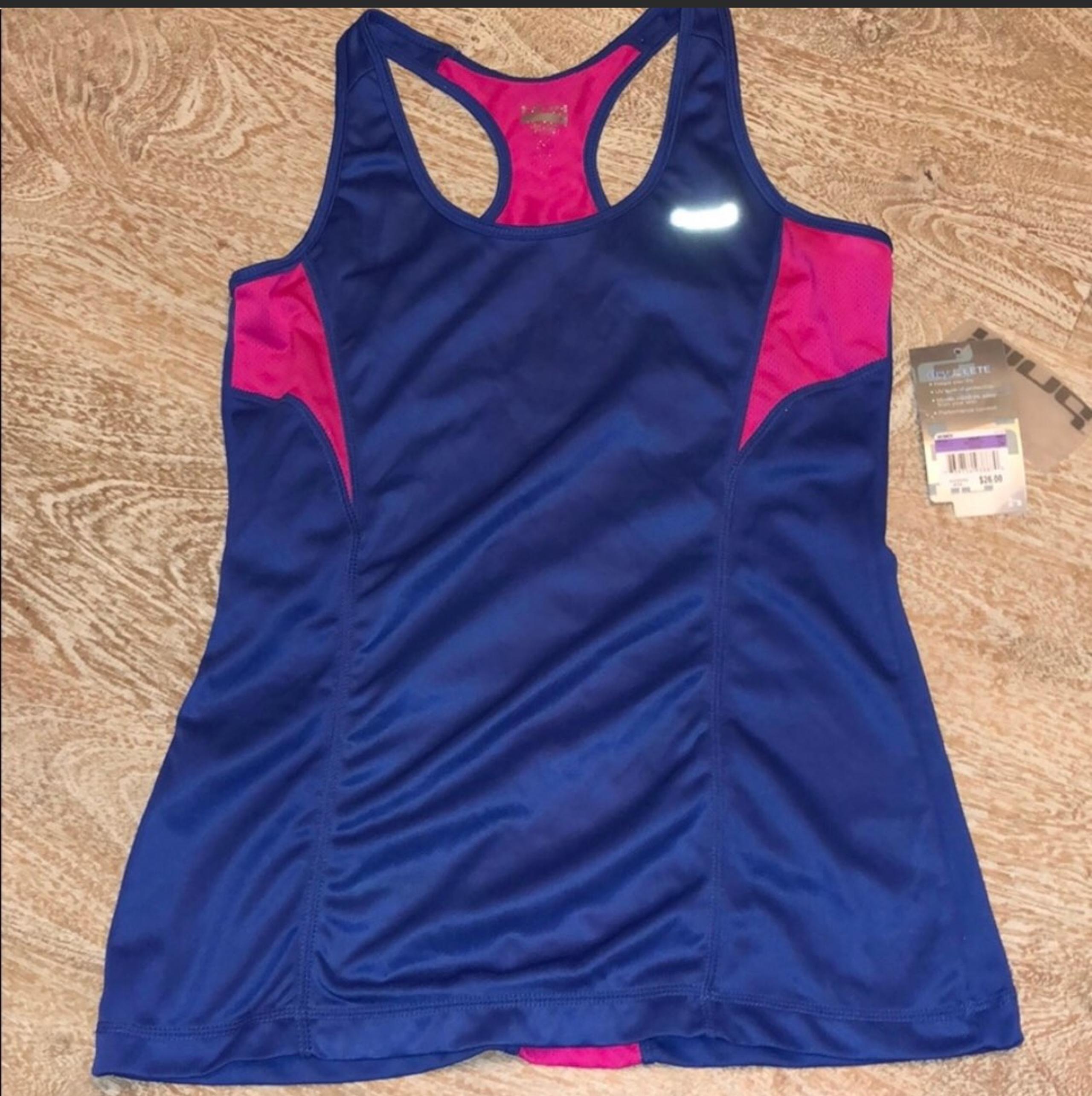 NWT Hind Tank Top small pink blue