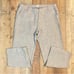 Garnet Hill Linen Pants Size 14 Grey Trousers Business Casual Lightweight EUC