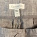 Garnet Hill Linen Pants Size 14 Grey Trousers Business Casual Lightweight EUC