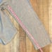 Garnet Hill Linen Pants Size 14 Grey Trousers Business Casual Lightweight EUC