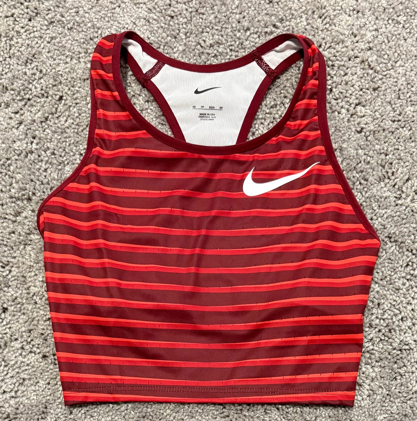 Nike Pro Elite Official Olympics Track & Field Top Womens Size XS