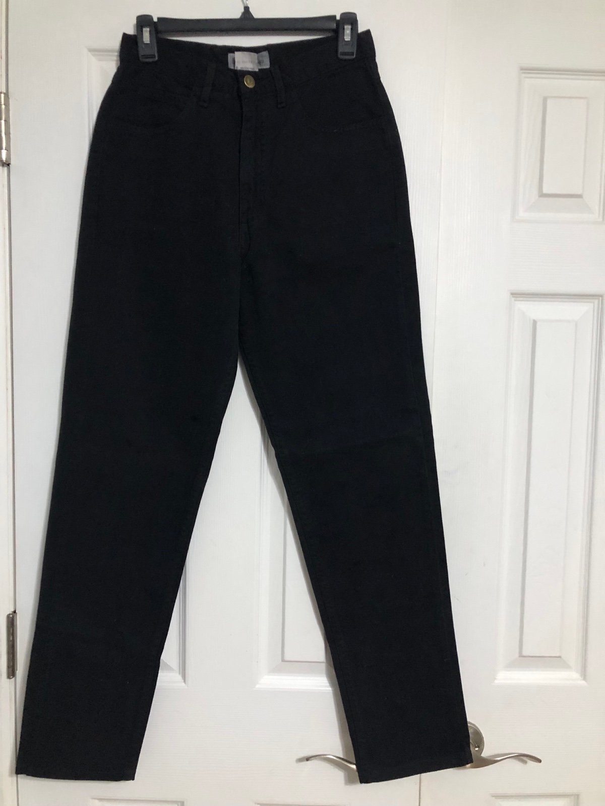 Vintage black guess jeans by George’s Marciano made USA y2k 90s size 29 waist 28