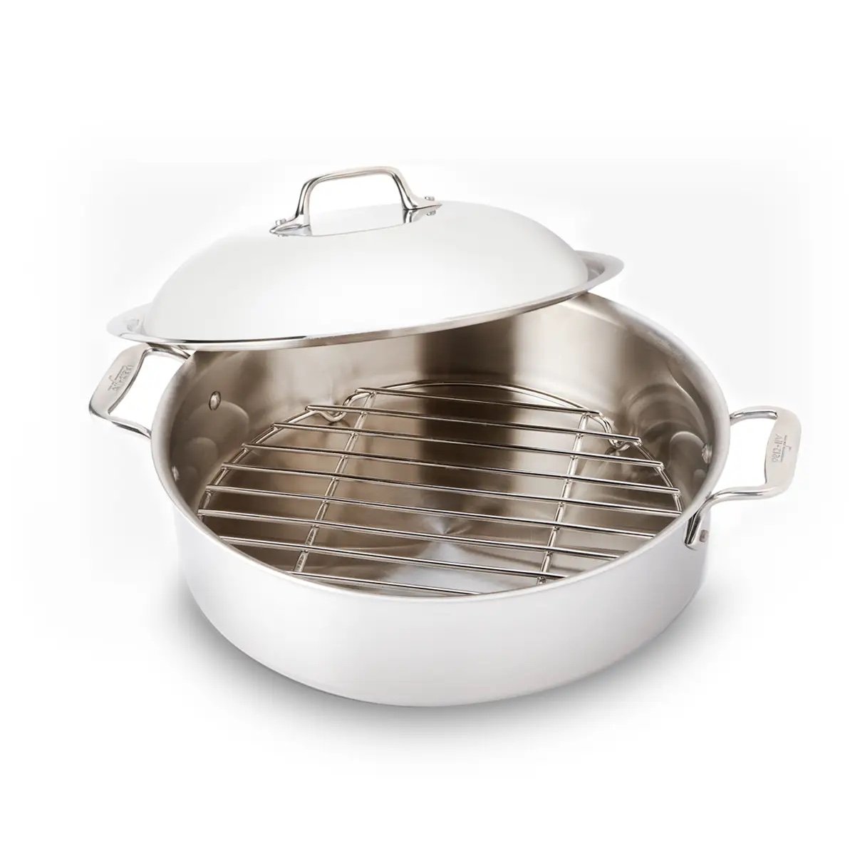All Clad Stainless Braiser W/ Dome Lid Brand New