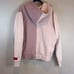 Change two tone lavender and pink zip up hoodie XL