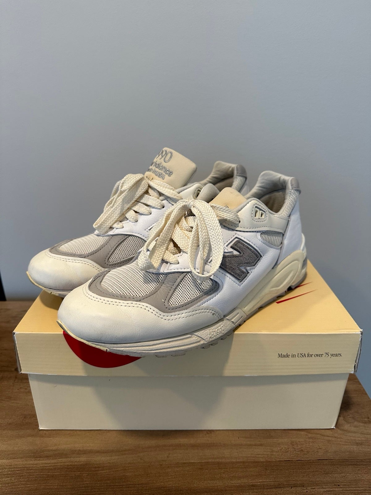 New Balance 990v2 MiUSA Teddy Santis Sea Salt
