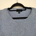 VTG. Icelandic Design Blue Silk Blend Embellished Knit Sweater Women's M