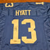 Jalin Hyatt Autographed Custom New York Giants Jersey