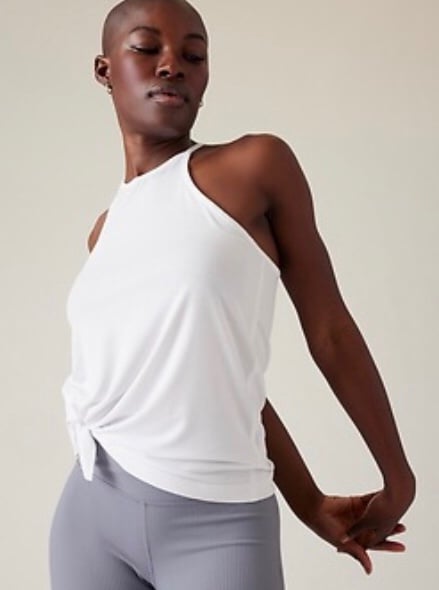ATHLETA EXPLORE TANK Bright White Color | L