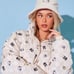 NWT! SANRIO HELLO KITTY x FOREVER 21 PLUS CHECKERED PUFFER JACKET/ 2X