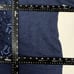 NWT-CHICO'S ZENERGY Embroidered Indigo Full Zip Hoodie French Terry Jacket 2P=LP