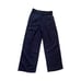 NWT GAP Pleated LINEN Wide Leg BOHO 90's Trouser Navy Blue Pants Sz 8 Workwear