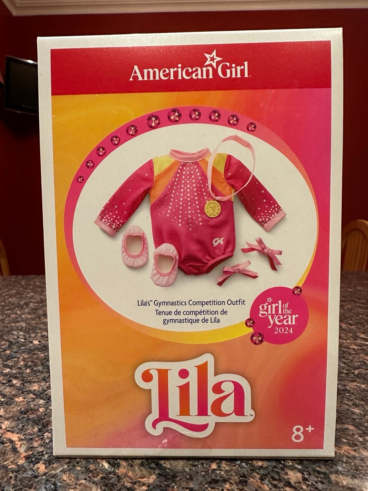 American Girl Doll Lila Gymnastics Competition Outfit-NIB