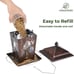 Kingsyard Metal Bird Feeder for Outdoor Hanging - Unique Design Wild Bird Hopper