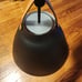 Maxim Lighting Nordic Tan Leather/Black Transitional Dome Hanging Pendant L