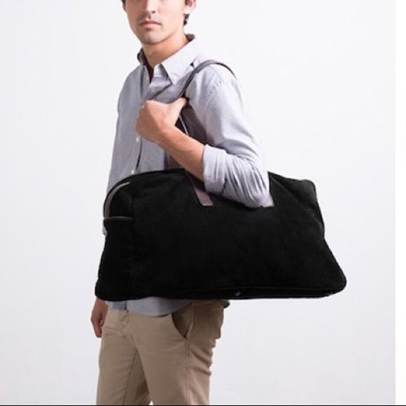 Everlane shops Suede Weekender Weekend Carry On Bag Luggage