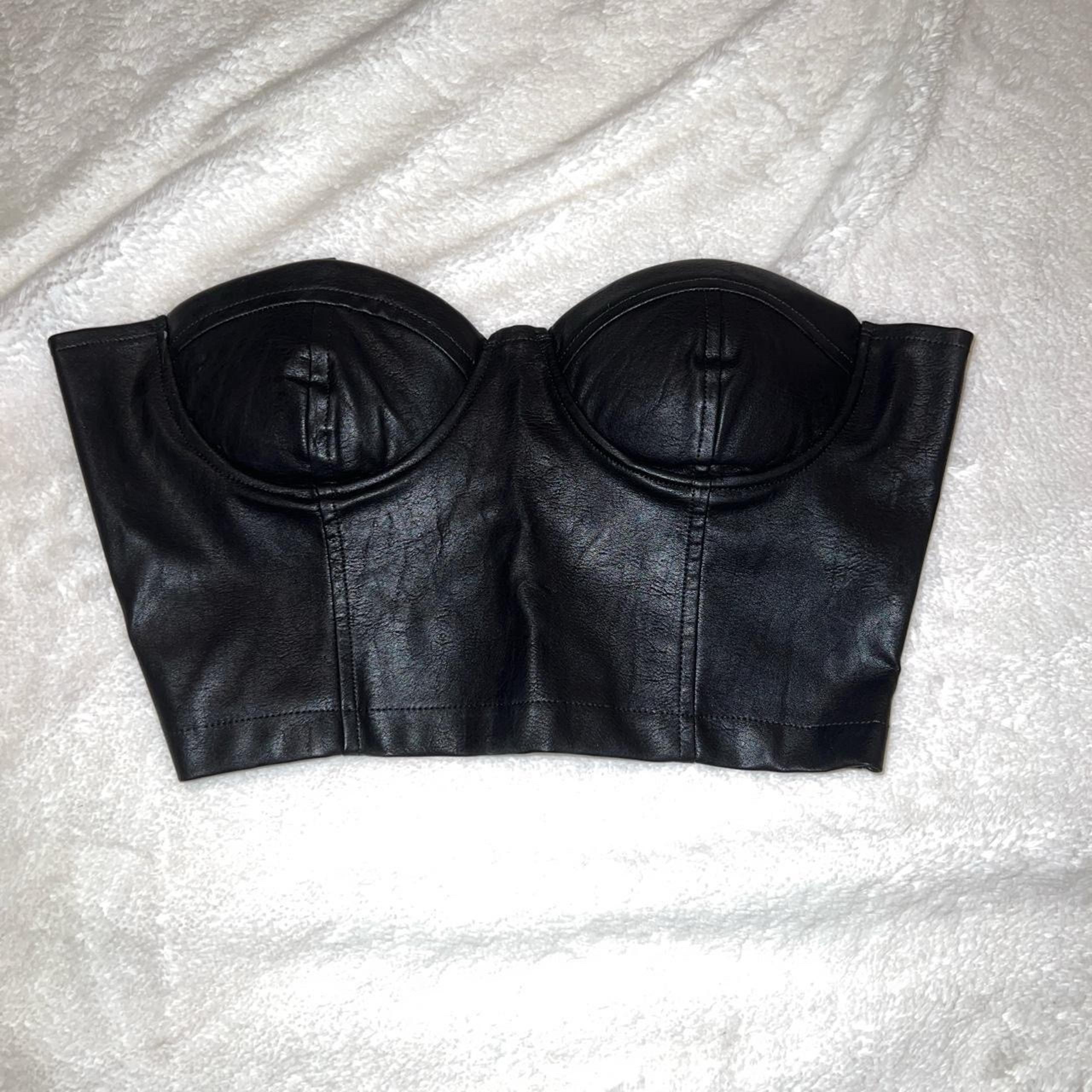 NWOT DOLLS KILL LEATHER BUSTIER