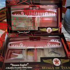 Wings of Texaco die cast coin bank