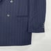 Mens Black Stripes Uomo E Manuel Ungaro Suit 40L wool blazer jacket