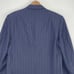 Mens Black Stripes Uomo E Manuel Ungaro Suit 40L wool blazer jacket