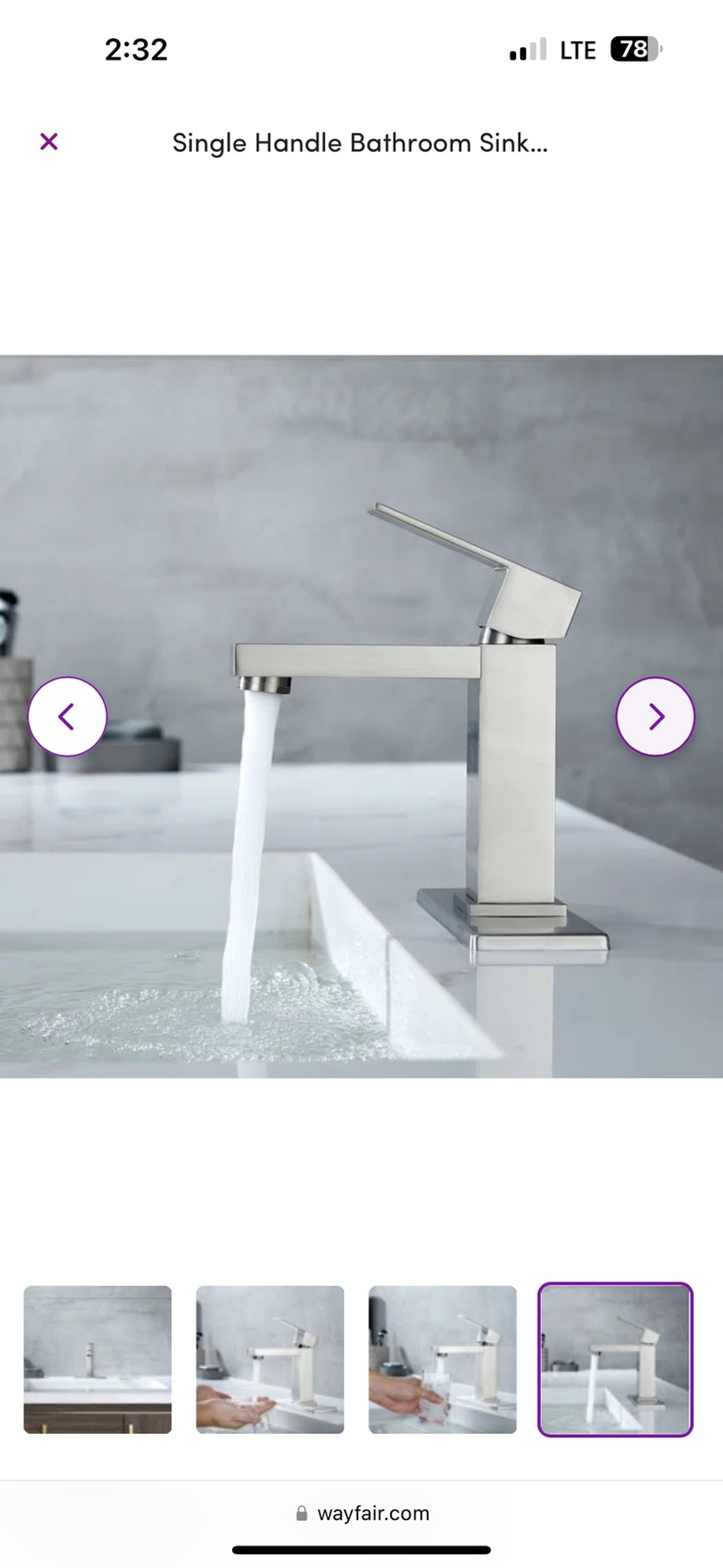 bathroom sink faucets