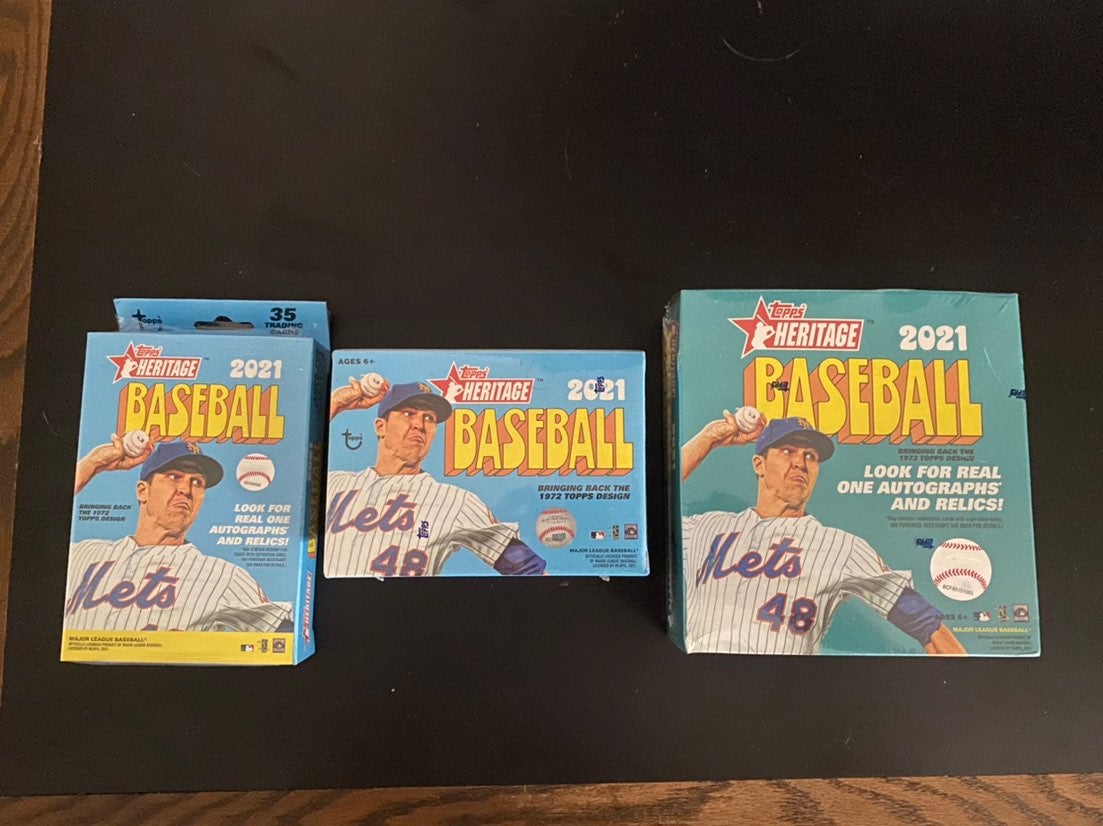 2021 Topps heritage mega blaster hanger
