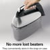 Stainless Steel Electric Snap On Storage Kitchen Mixing Bowl Whisk Hand Mixer