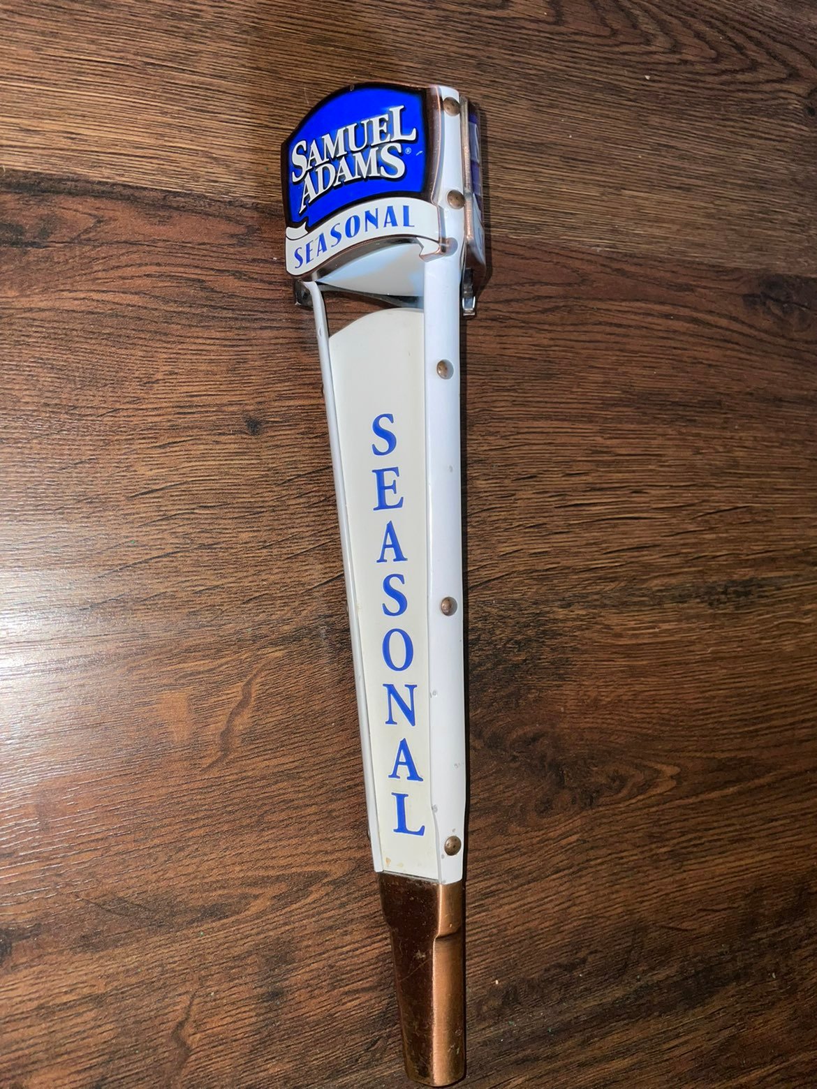 Samuel Adams tap handle