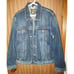 Men's Jean Jacket Big Rock Canyon Authentic Rugged Wear Trucker Lined M