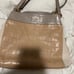 leather coach purse