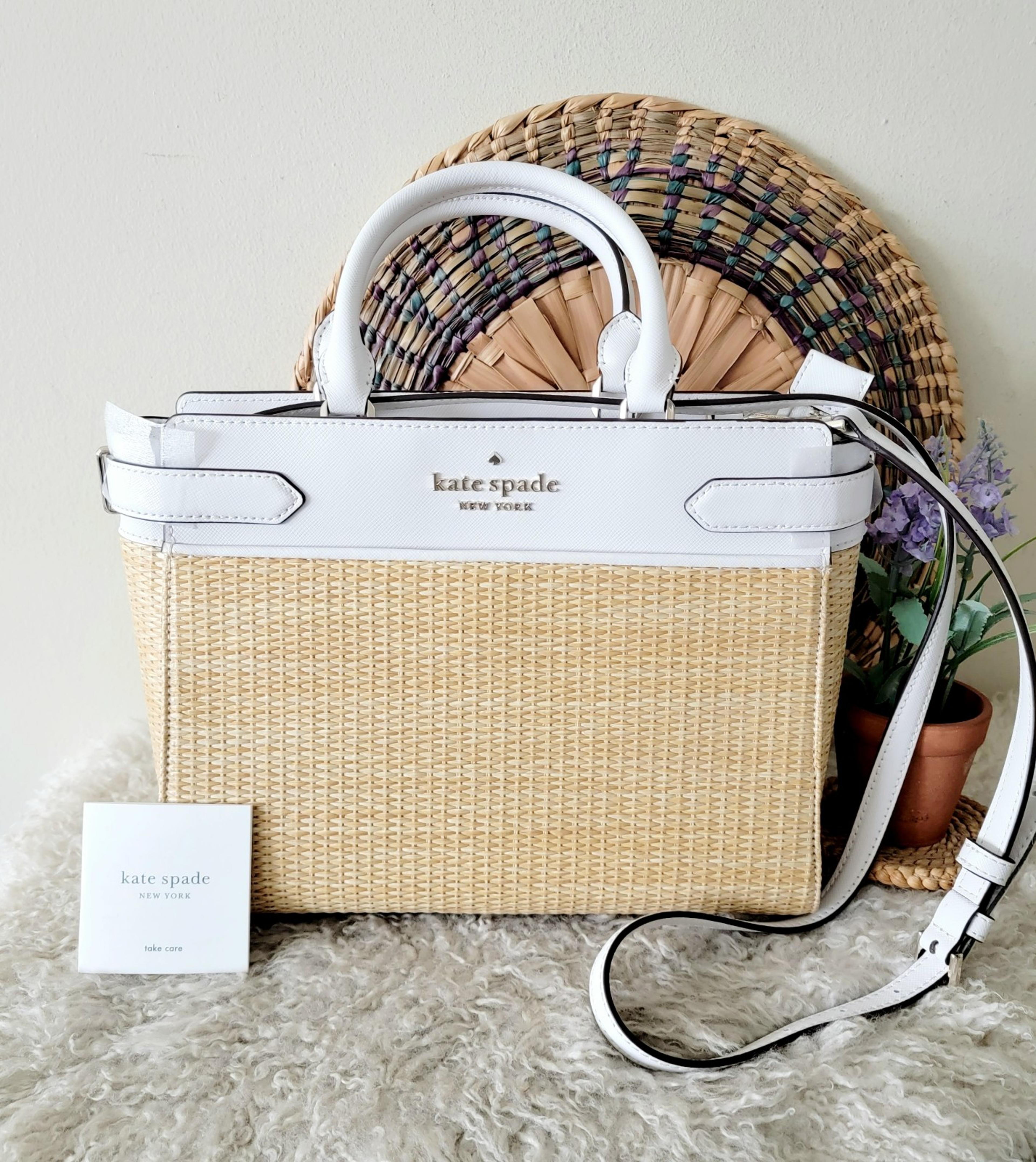 Kate spade straw purses Clearance