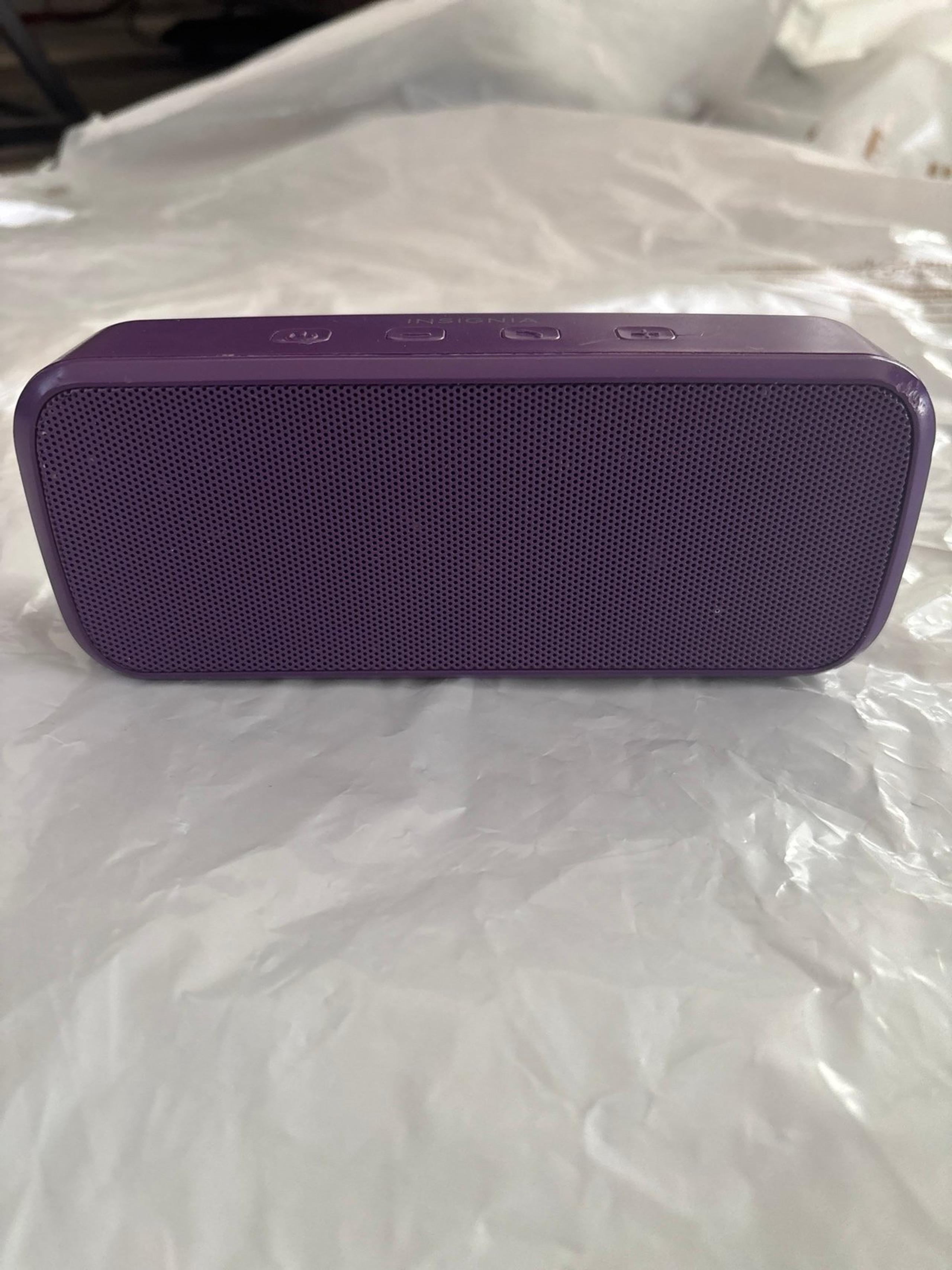 Insignia Wireless Stereo Speaker - Purple- Bluetooth