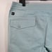 Roark Layover 2.0 Pants Men's 34 Stone Blue Drawstring Zipper Stretch
