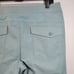 Roark Layover 2.0 Pants Men's 34 Stone Blue Drawstring Zipper Stretch