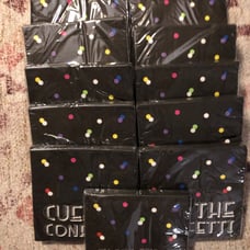 Cue The Confetti 16ct per-pk, 2 ply Napkins (11 pk)