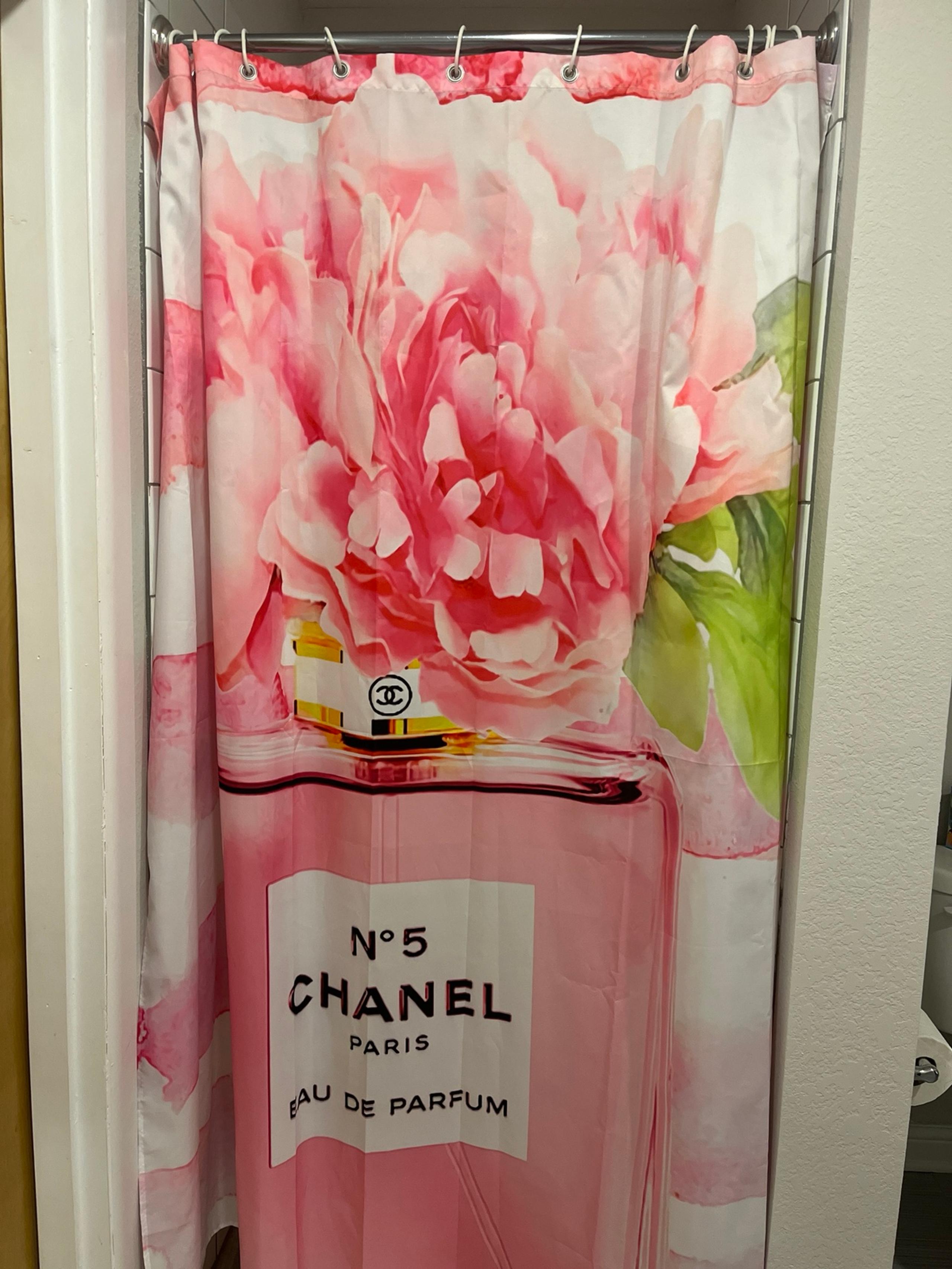 RARE Chanel shower curtain