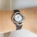 CITIZEN Eco-Drive Crystals & Mother of Pearl Women's Watch Needs a Battery!
