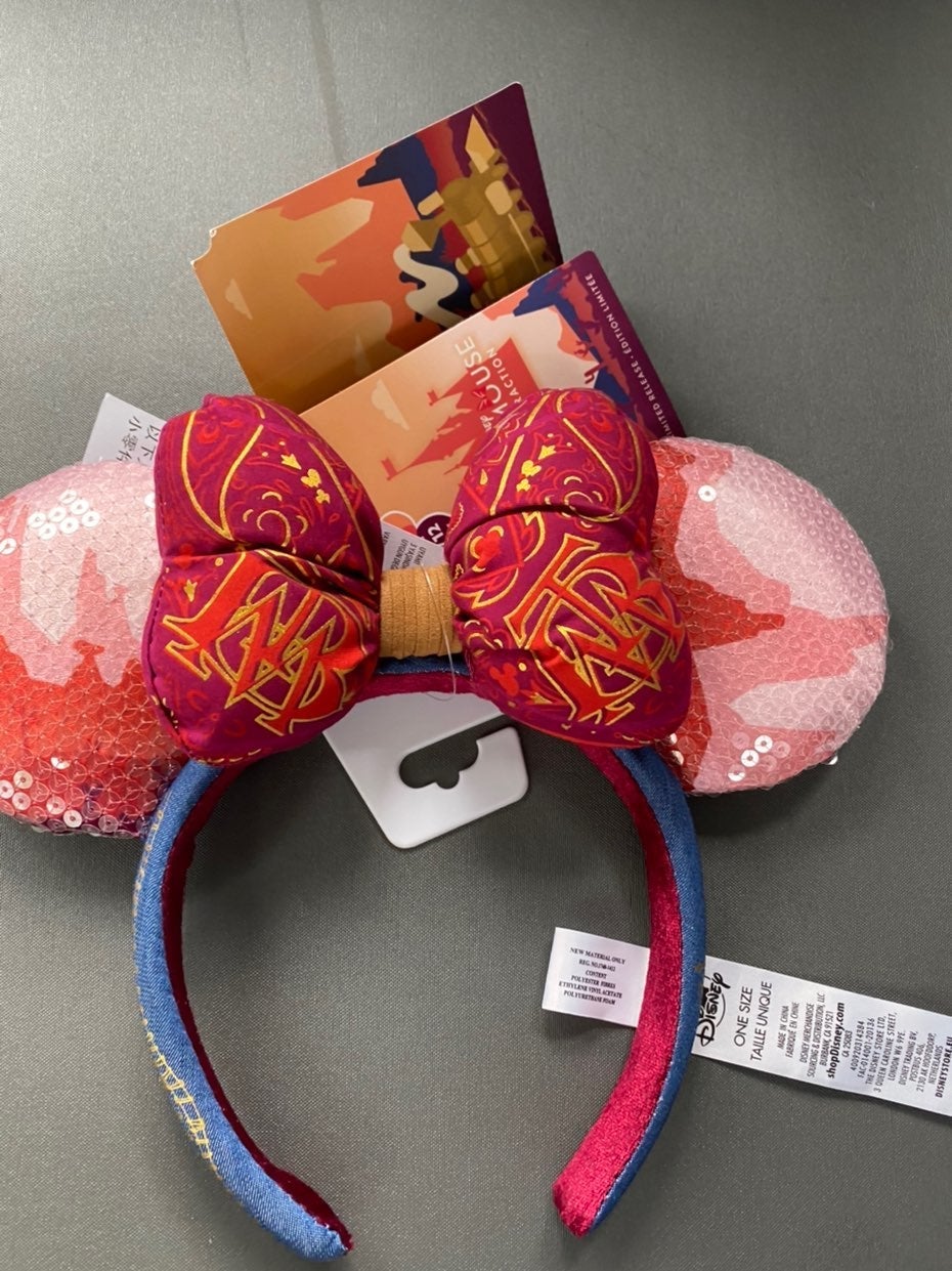 Disney big thunder railroad minnie ears